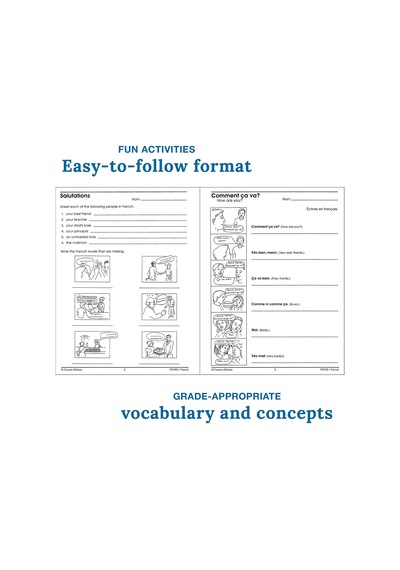 French, Grades 6 - 12: Middle / High School Volume 5