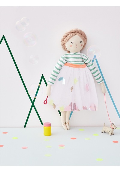Meri Meri - Matilda Doll - Matilda Bebek Çok Renkli