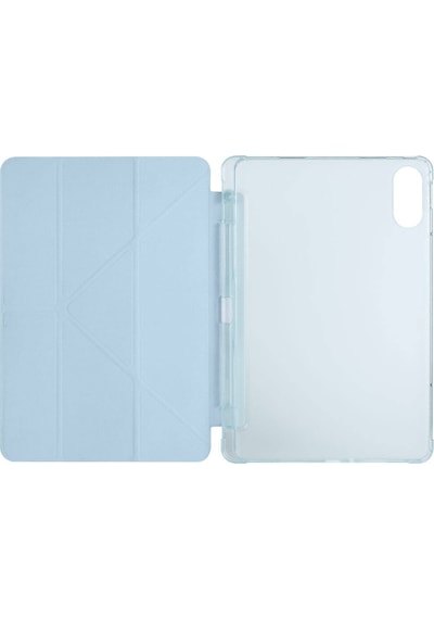 Khayra Poco Pad Kılıf Tri Folding Kalem Bölmeli Standlı Kılıf - Mor