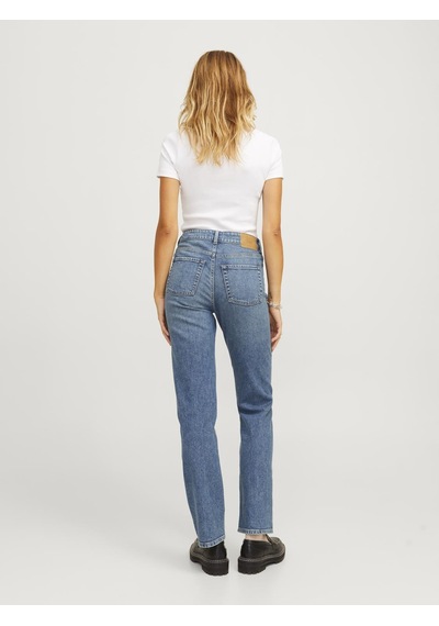 Jack & Jones Kadın Slim Straight Fit Jean - Nice Medium Blue Denim Açık Mavi Jack & Jones Kadın Slim Straight Fit Jean - Nice Medium Blue Denim Açık Mavi