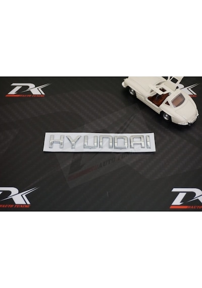 Hyundai Krom Bagaj 3m 3d Krom Abs Logo Amblem
