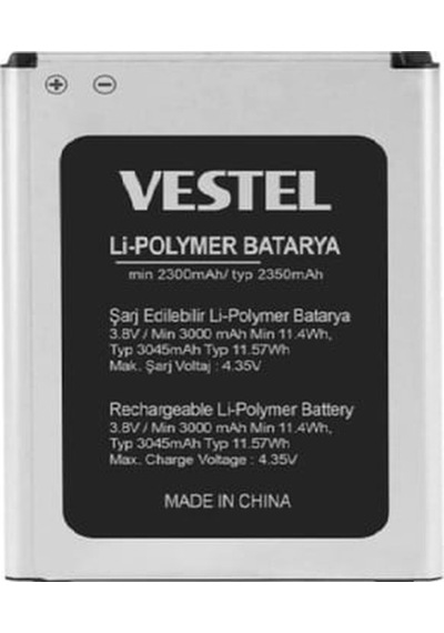 Vestel Venüs Go İle Uyumlu A+ Kalite Pil Batarya