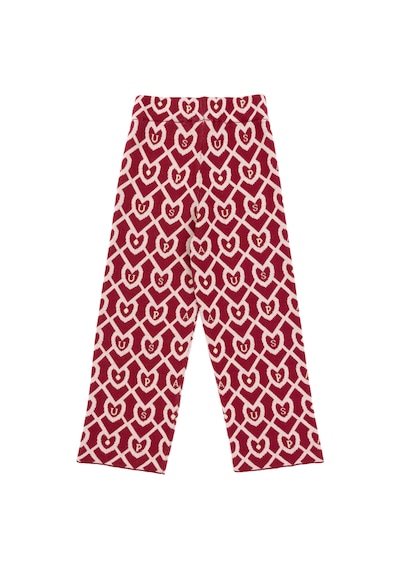 U.s. Polo Assn. Kız Çocuk Pantolon Triko 50316834-vr104 Koyu Frambuaz/dark Raspberry