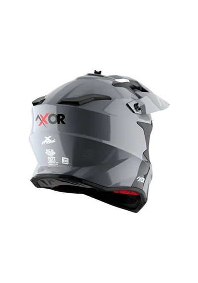 Cross Kask Vizörlü Axor Nardo Gri M