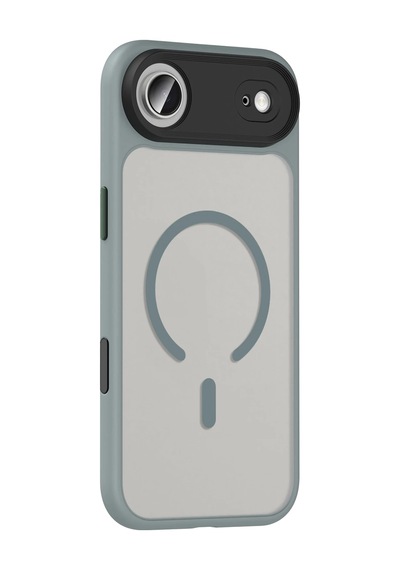 Joko - 192 - Apple Apple iPhone Uyumlu 17 Air Megane Magsafe Kapak - - Glblseme - Titan Gri