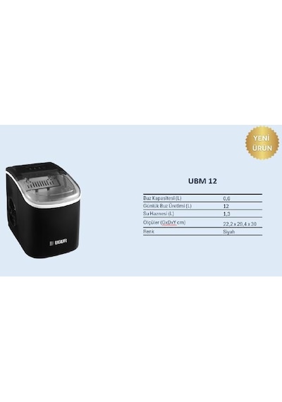 Uğur UBM12 Buz Yapma Makinesi