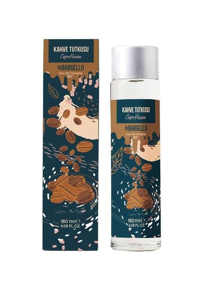Kahve Tutkusu 180 Ml Cam Dökme Kapak Kolonya Edc