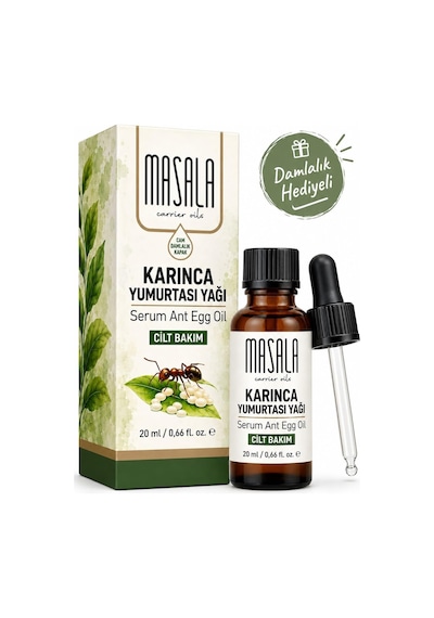 Lexroo Karınca Yumurtası Yağı 20 Ml Epilasyon Ve Ağda Sonrası Cilt Bakım Serumu