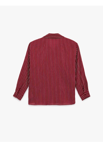 Koton Regular Fit Uzun Kollu Klasik Yaka Oversize Gömlek Bordo Çizgili 6sak60126pw Bordo Çizgili Koton Regular Fit Uzun Kollu Klasik Yaka Oversize Gömlek Bordo Çizgili 6sak60126pw Bordo Çizgili