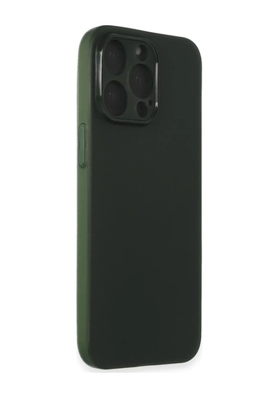 Apple İphone 15 Pro Max Uyumlu Kılıf Puma Silikon - Yeşil