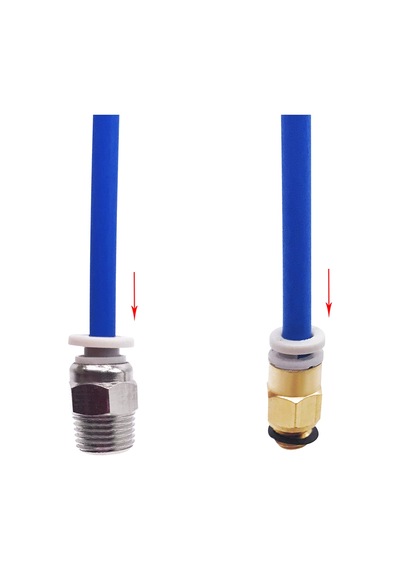 Bowden 3d Yazıcı Hotend İçin Konektörlü J-head İle Ptfe Tüp Kiti