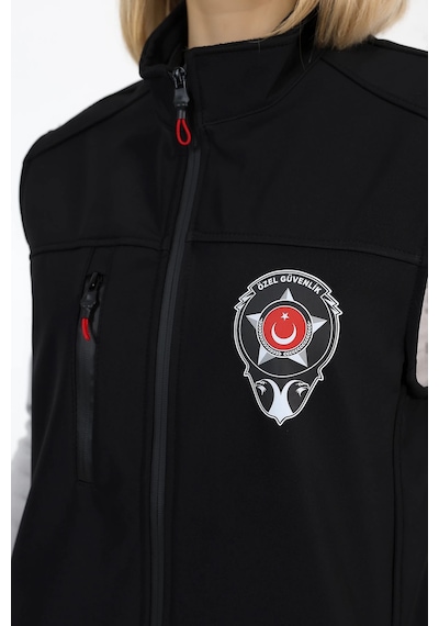 Güvenlik Soft Shell Yelek Siyah