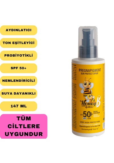 My Honey B Pregnapigment Leke Karşıtı Güneş Spreyi SPF50+ 147 ML