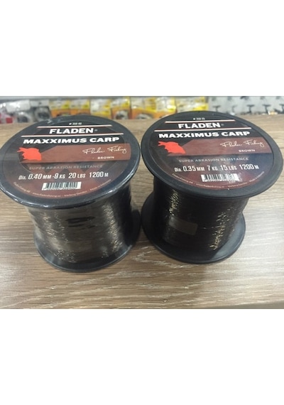 Fladen Maxximus Carp 0,35mm 1200mt Misina Kahverengi