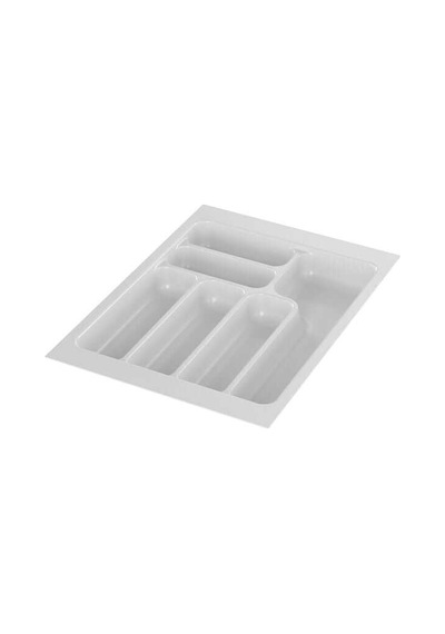 Starax 45 Cm Beyaz Plastik Kaşıklık 6 Gözlü 39x49 Cm S-2284-wp Çok Renkli