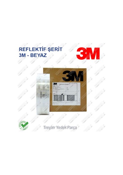 Reflektıf Serıt 3M Diamond Grade™ 983 Beyaz 55Mm 50 Metre Reflektıf Serıt 3M Diamond Grade™ 983 Beyaz 55Mm 50 Metre