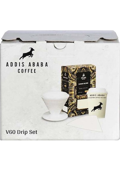 Addis Ababa Coffee V60 Dripper Set