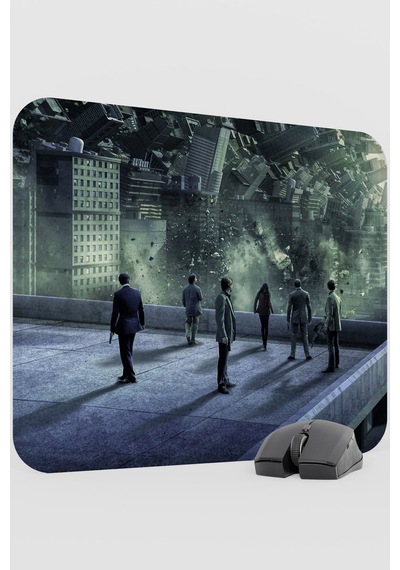 Inception Christopher Nolan V3 48x40 Xl Gaming Kauçuk Kaymaz Taban Mouse Pad Fare Altlığı