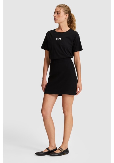 U.s. Polo Assn. Kadın Siyah Etek Örme 50325287-vr046