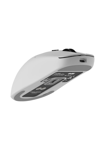 Hawk Gaming Hm420 4k Hz 26000 Dpı Tri-mode Kablosuz/bluetooth Şarj Standlı Beyaz Gaming Mouse Gaming