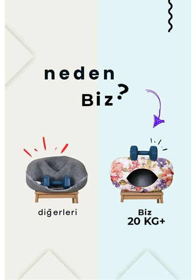 Desenli Donut Kedi Tüneli / Desenli Donut Kedi Yatağı / Donat Kedi Oyuncağı Bej - 842620233