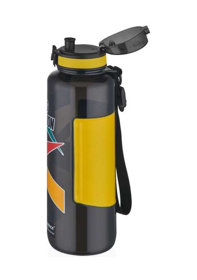 Uzspace Tritan 1200 Ml Water Bottle Black