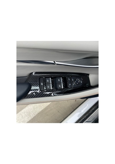 Red Lion Parts Byd Seal U Dm-i/ev Kapı İçi Kol Dayama Ve Cam Kumanda Düğmesi Seti Abs Karbon Fiber Görünüm Kaplama