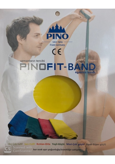 Pinofit-Band Alman Mali Dayanikli Egzersiz - Pilates - Yoga Bandı