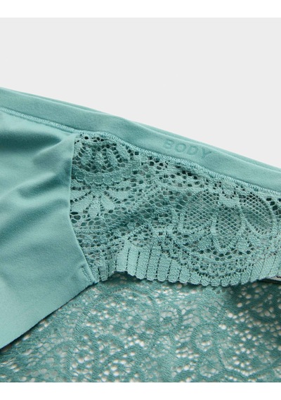 Marks & Spencer 3'lü Body Soft High Leg Külot Seti Mavi