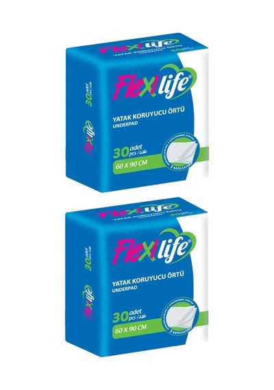 Flexi Life Hasta Alt Açma Yatak Koruyucu Örtü 60 90cm Klasik 60 A