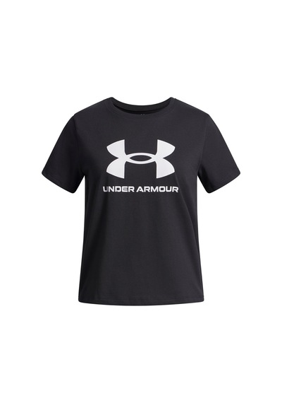 Under Armour Kız Çocuk Tişört 1389756 Siyah