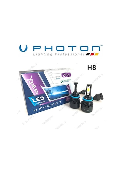 Vw Tıguan Led Sis Farı Ampulü Photon Duo H8