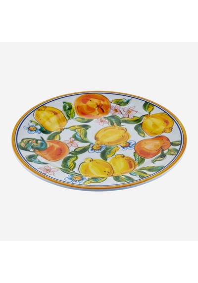 Beyaz Melamin Yemek Tabağı 28 Cm