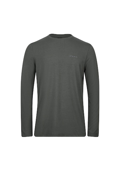 2as Vernon Erkek Uzun Kol Viloft T-shirt Antrasit Antrasit