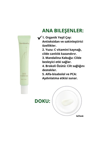 Sandawha Camellia Intensive Eye Contour Cream 30 ML