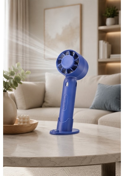 Hadron T10 Şarjlı Standlı Mini El Fanı
