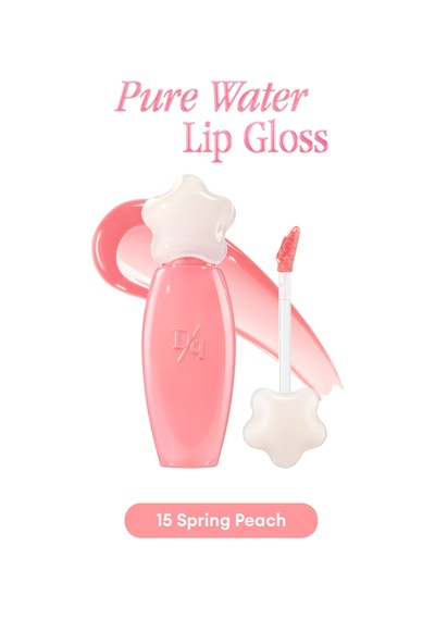 Dasique Pure Water Lip Gloss 15 Spring Peach