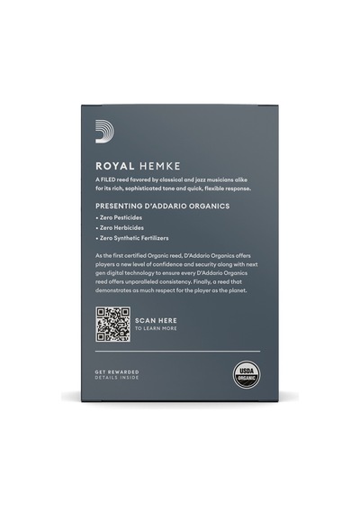 D'addario Rhkp10ssx250 Frederick Hemke Soprano Saksafon Kamışı No: 2.5 Profesyonel - 10'lu Paket Kısa Vamp Ve Fransız Kesim Filed , Koyu Ve Zengin Tını