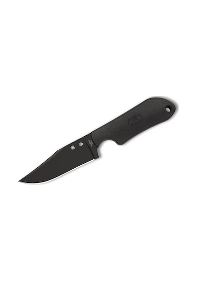 Spyderco Street Beat Black Lightweight Black Blade Plainedge Kamp Bıçak Siyah