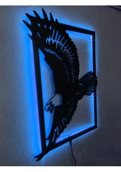 Kartal Led Işıklı Tablo