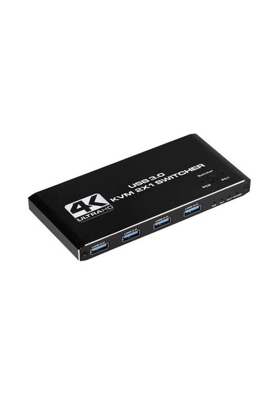 4kvm421 Kvm Switch 2x1 Hdmı 2.0 4k Ultra Hd 2160p Usb 3.0 Hdcp 2.3 Hdr10 400mhz Hız