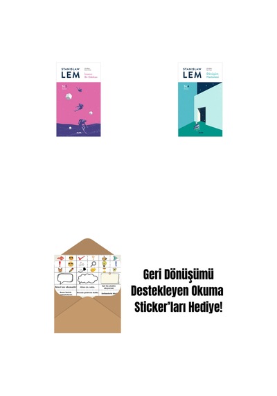 İnsanın Bir Dakikası Sl5 + Dönüşüm Hastanesi Sl4 + Okuma Sticker'ları