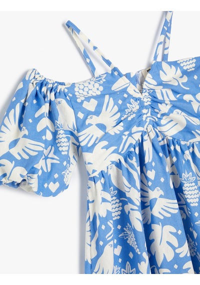 Koton Keten Elbise Midi Boy İp Askılı Çiçek Desenli Mavi Desenli 4skg80022aw Mavi Desenli Mavi Koton Keten Elbise Midi Boy İp Askılı Çiçek Desenli Mavi Desenli 4skg80022aw Mavi Desenli Mavi