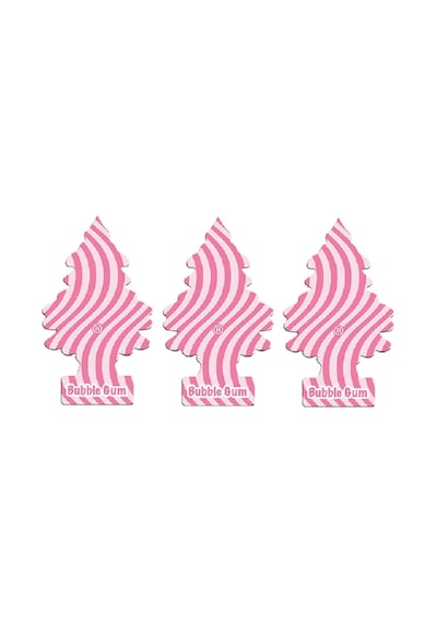 Little Trees 3'Lü Set Bubble Gum - Sakız Oto Kokusu