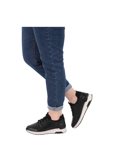 Dgn Kadın Bağcıklı Sneaker Siyah