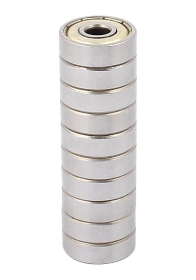 10 Adet 626zz Metal Mühürlü Çok Amaçlı Bilya Rulman 6x19x6