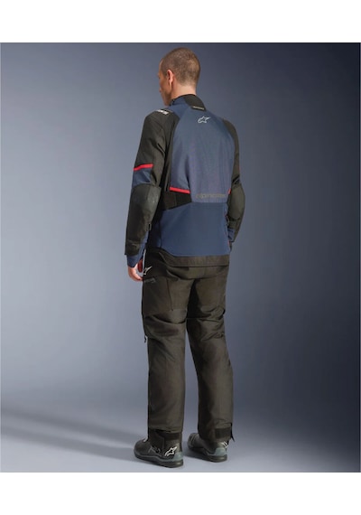 Alpinestars Andes V4 Korumalı Motosiklet Montu Mavi Siyah