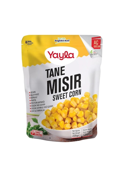 Yayla Tane Mısır 4 x 220 G