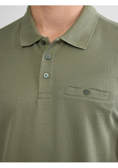 Lcwaıkıkı Classic Haki Polo Yaka Erkek Tişört