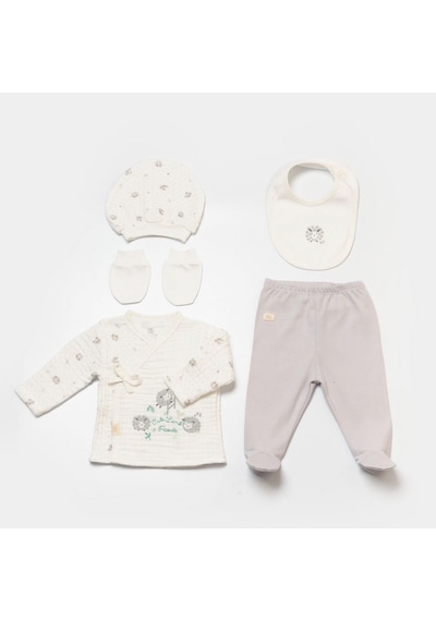 Bibaby Lamb Friends 5'li Bebek Hastane Çıkış Seti 62346